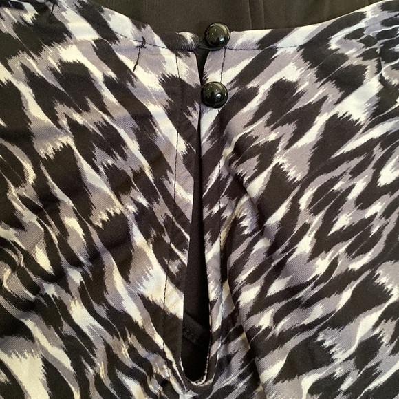 VENUS Black & White Stretch Cocktail Jumpsuit size S - Picture 6 of 8